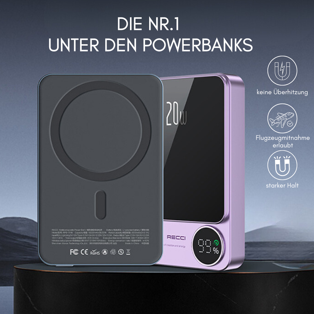 Powerbank mit LED Anzeige